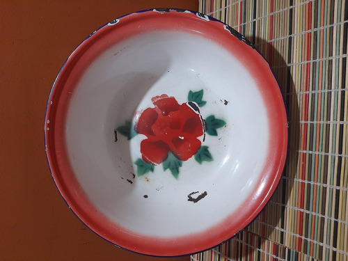 Bowl Enlozado Vintage Arr 631