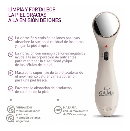 Masajeador facial ion cleaner gama opiniones hotsell