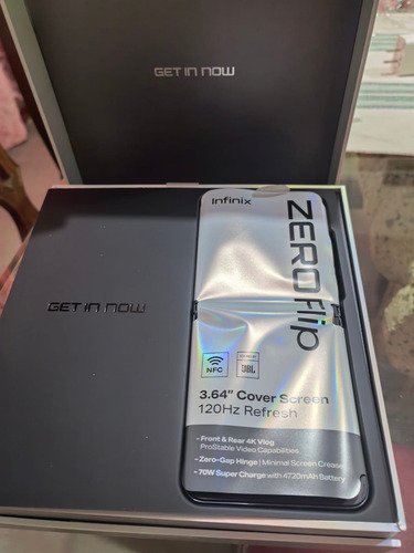 Infinix Zero Flip 5g Dual Sim 512 Gb Negro 8 Gb Ram Negro