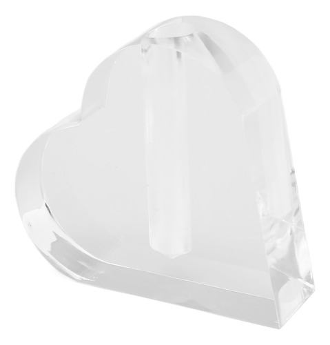 Estante De Acrílico Transparente En Forma De Corazón Con For