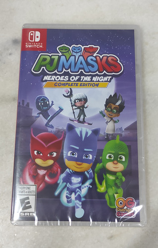 Video Juegos Nintendo Heroes Pijama Pj Mask Geko  Nuevo 