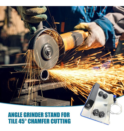Suporte Para Rebarbadora Angular 45° Suporte Para Corte De