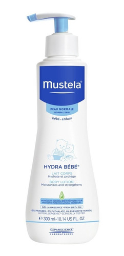 Crema Hydrabebé 300ml Mustela - mL a $300