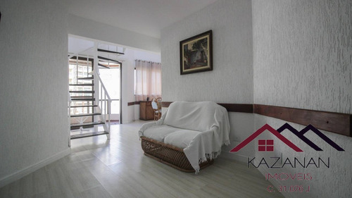 Imagem 6 de 15 de Vende-se Cobertura Duplex Guarujá - 1166
