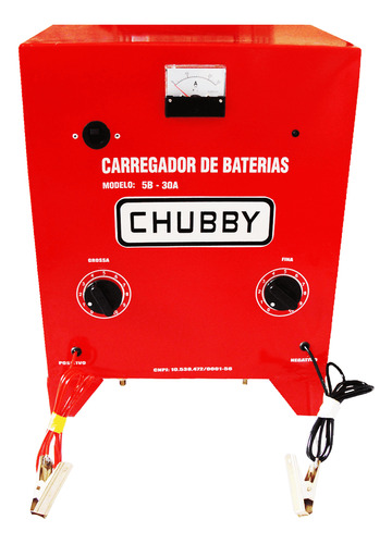 Carregador Bateria 12v 30ah Carrega Até 10 Baterias Em Série