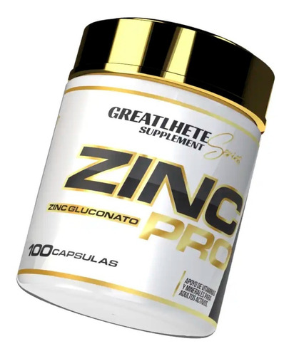 Zinc Pro Series  100 Capsulas - Greatlhete