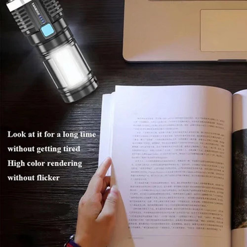 Mini Linterna Led Recargable Por Usb Muy Fuerte Para Pesca