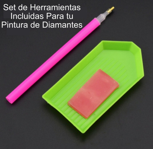 A Kit Pintura Diamantes 5d Libelulas Para Bricolaje 40x30cm