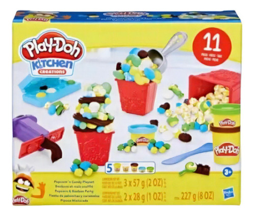 Pipoca Play-doh Kitchen Creations - Hasbro E7253-f7397