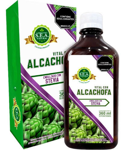 Jarabe Alcachofa 360ml - mL a $40