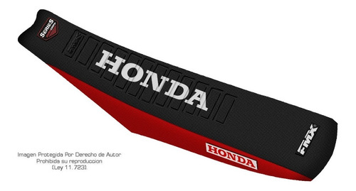 Funda Asiento Honda Crf 250 10/13 - 450 09/12 - Series Fmx  