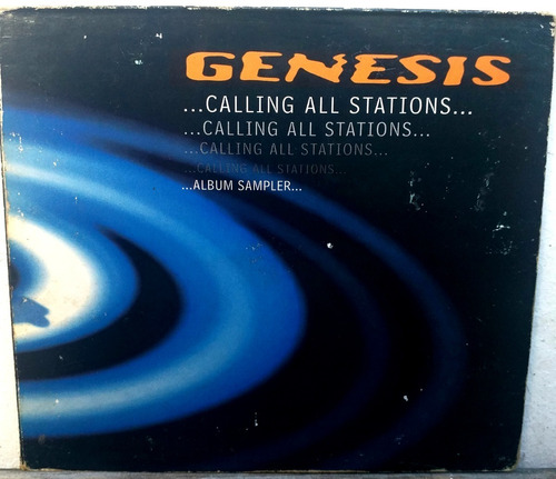 Genesis  - Calling All Stations - Cd Sampler Ingles 1997