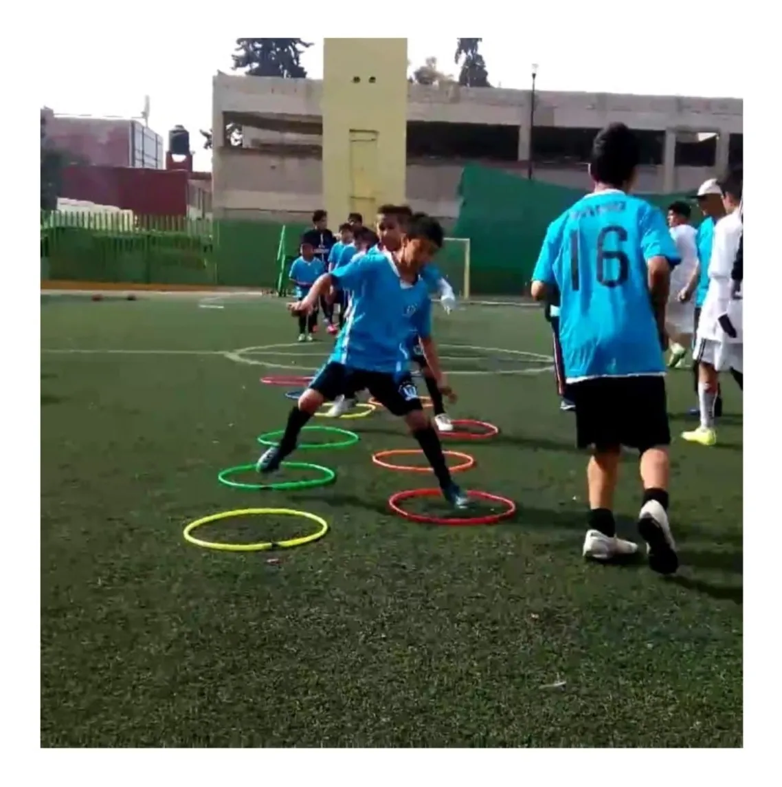 Promo Escolar N°4 Combo Aros Conos Vallas Escaleras Circuito