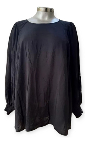 Blusa Manga Larga Mujer Talla Extra 2x / 40-42 Mx