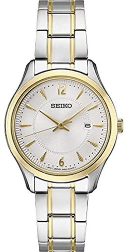 Seiko Lds Essential Tt Silv Patt Dia