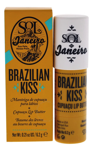 Bálsamo Labial Sol De Janeiro Brazilian Kiss Cupuaçu Unisex