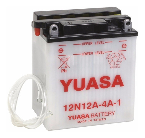 Bateria Yuasa 12n12a-4a-1 + Liquido 