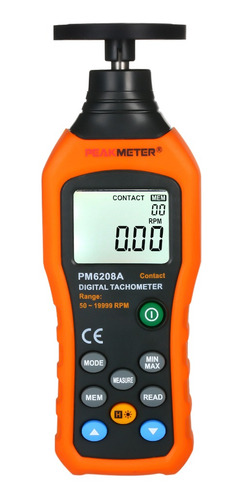 Peakmeter - Tacómetro Digital, Motor De Contacto De Mano