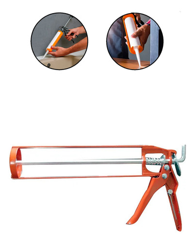 Pistola De Silicone Colas Resinas Bisnaga Sache Pratico Rapi