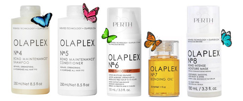 Kit Olaplex Profesional Para Hidratación Paso 4, 5, 6, 7 Y 8