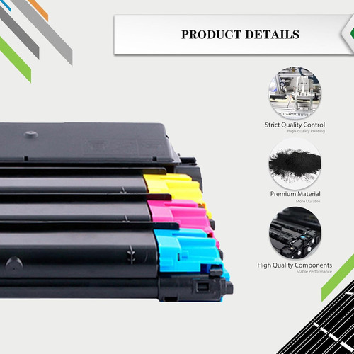 Kit 4 Toner Compatible Con Kyocera Tk-592 C5250 C2026 C2126