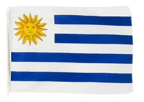 Bandera De Uruguay 1.35 X 75cm