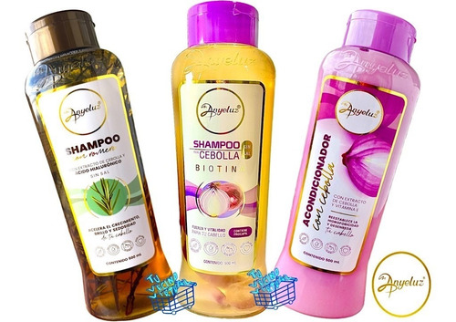 Kit Anyeluz Shampoo Cebolla