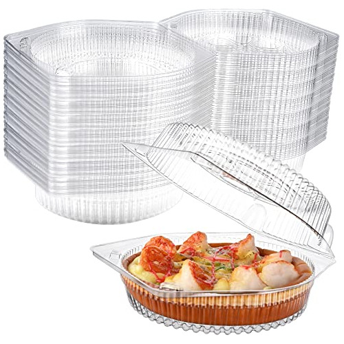 40 Piezas Desechables Pie Keeper Clear Plastic Ncsti