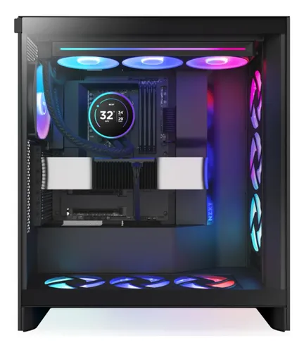 Water Cooler Nzxt Kraken Elite Preto New 360 Fans Rgb, 360mm