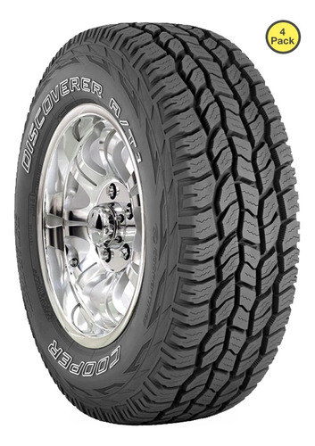 Paq 4 Llantas Cooper Discoverer A/t 3 Lt285/55r20 122/119r