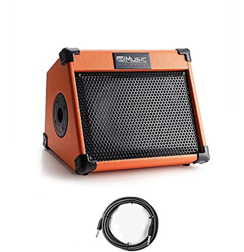 Coolmusic Ac20 20w Teclado Bluetooth Amplificador De Guitarr