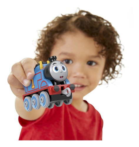 Pista Thomas y sus amigos Thomas Crystal Mines, color azul mattel