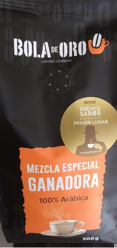 1.5  Kg Cafe Bola De Oro Mezcla Ganadora Expocafé!!