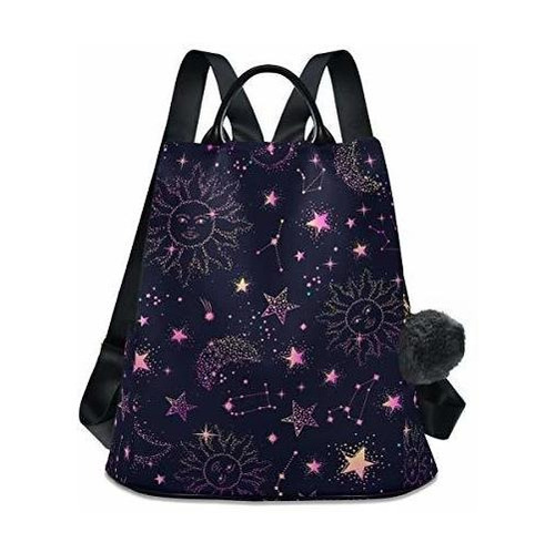 Mochila Alaza Space Galaxy Constellation Para Mujer Y