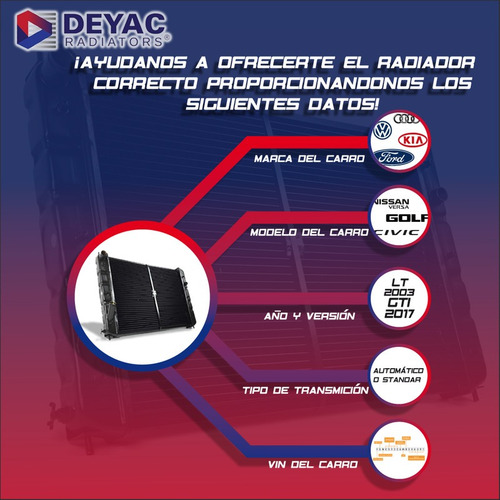 Radiadores De Agua Mt55 2009 Deyac