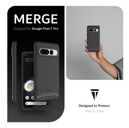 Capa De Telefone Tudia Merge Military Grade Para Google Pixe