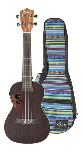 Ukelele Concierto Electroacústico Ov Con Funda