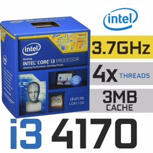 Intel Core I3 4170 3.7ghz - Lga 1150