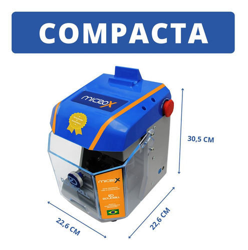 Máquina Roudrill Micro X Automática Yale Tetra Pantográfica
