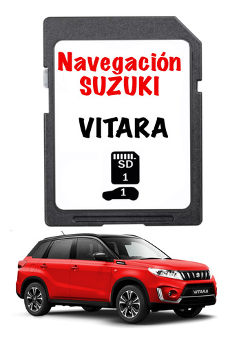 Tarjeta De Navegacion Suzuki Vitara Sd Mapas