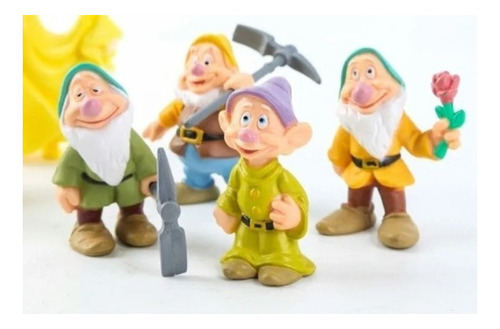 . Miniaturas De Blancanieves Y Los Siete Enanitos
