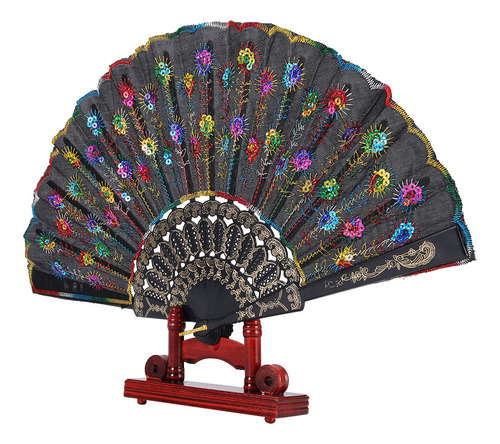 Soporte De Abanico Chino Decorativo Y Práctico Soporte De Ex