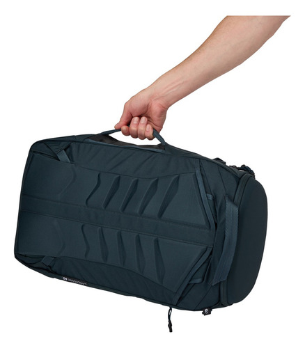 Mochila Para Viagem Passeio Thule Landmark 60l Darkest Blue Desenho Do Tecido Liso