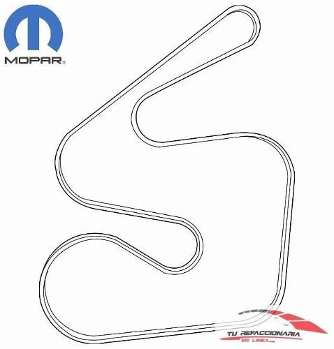 Banda Motriz Ram C/v Base 2015 Dohc 3.6l Mopar