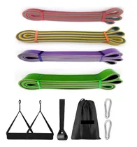 Comprar Kit 4 Super Band Elástico Fitness Musculação Calistenia