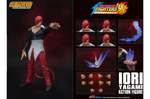 Modelo De Juguete Storm Toys Kof-king Of Fighters 98 Iori Ya