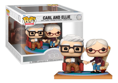 Funko Pop Carl e Ellie #1396 no Disney Exclusivo