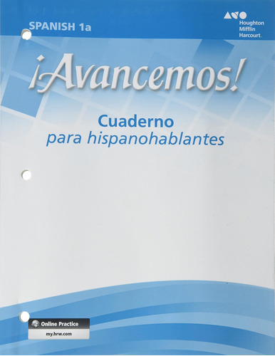 Libro: Cuaderno Para Hispanohablantes (student) Level 1a (¡a