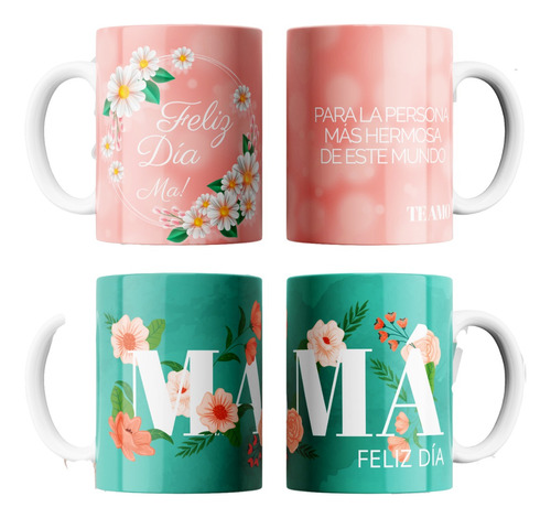 Taza Ceramica Personalizada Dia Madre Mama Mother`s Day