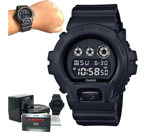 Relógio Casio G-shock Preto Dw-6900bb-1dr + Garantia + Nfe